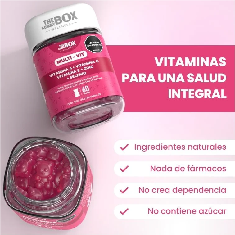 Multivitamínicos en gomitas 💪🏻